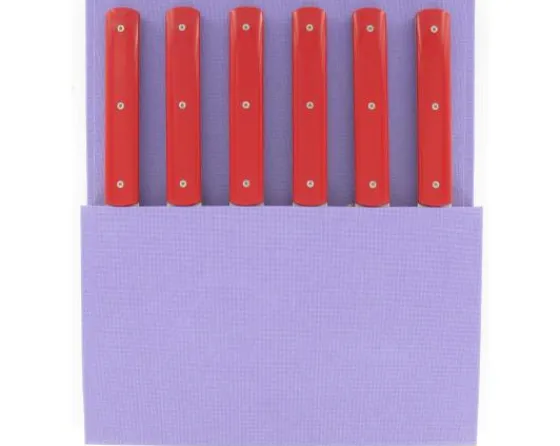 Sabatier Perceval<Coffret 6 pièces - Français 9.47 Manche Rouge
