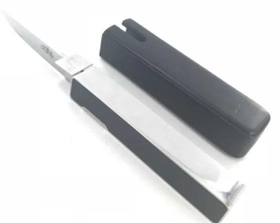 Sabatier Régional | Traditionnel<Couteau Ora ïto Inox Manche en Acrylique Minéral Noir