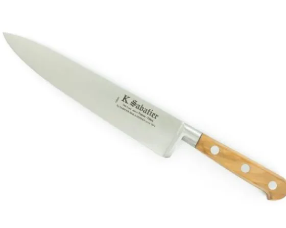 Sabatier Couteaux Lame Carbone | Couteaux À Viande<Cuisine 20 cm  - Acier Carbone - Manche Olivier
