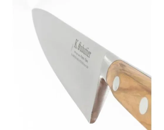 Sabatier Couteaux Lame Carbone | Couteaux À Viande<Cuisine 23 cm  - Acier Carbone - Manche Olivier