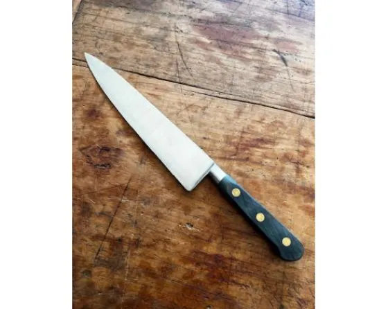Sabatier Couteaux Lame Carbone | Couteaux À Viande<Cuisine 25 cm  - Ancienne Forge - Manche Bois Noir - Carbone Ref 399