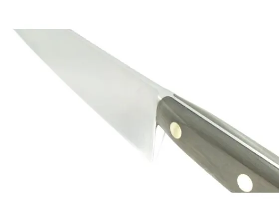 Sabatier Couteaux Lame Acier Inoxydable | Couteaux À Viande<Cuisine 25 cm Canadien - INOX - Bois Noir Ref 909