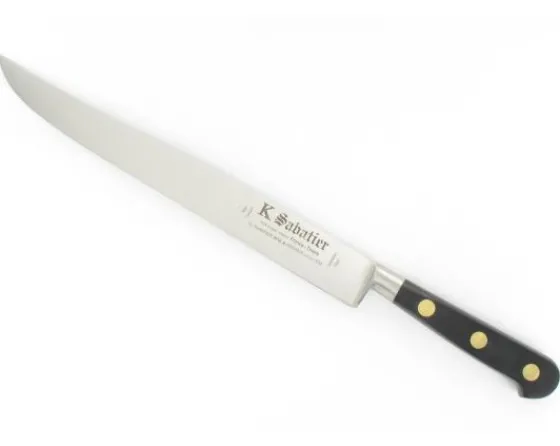 Sabatier Le Coin Des Affaires | Couteaux Lame Acier Inoxydable<Découper Yatagan 22 CM - Inox - RIVETS ALUMINIUM