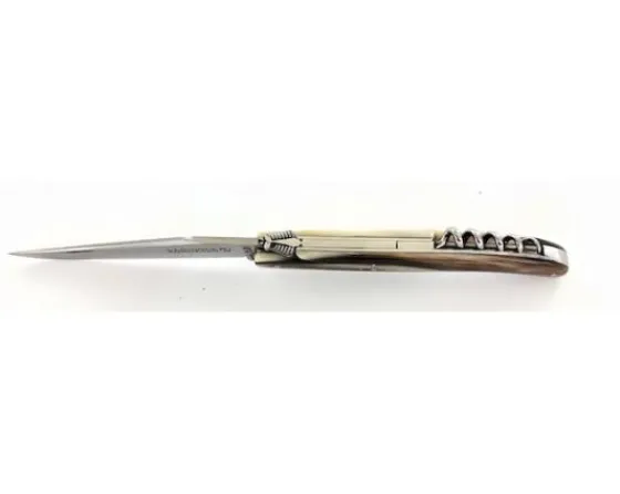 Sabatier Régional | Traditionnel<Design Beillonnet MOF - Laguiole 12 cm - Tire-bouchon - Corne Blonde