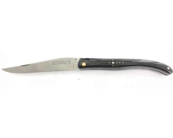 Sabatier Régional | Traditionnel<Design Beillonnet MOF - Laguiole 12 cm - Tire-bouchon - Corne de Buffle - Guilloché