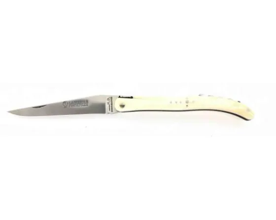Sabatier Régional | Traditionnel<Design Beillonnet MOF - Laguiole 11 cm - Tire-bouchon - Os de chameau - Guilloché