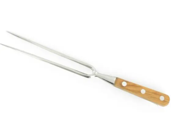 Sabatier Couteaux Lame Acier Inoxydable | Couteaux À Viande<Fourchette baïonnette 17 cm  - Acier Inoxydable - Manche Olivier