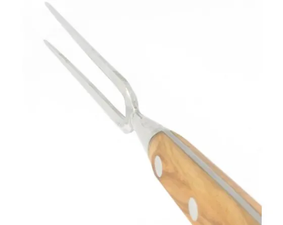 Sabatier Couteaux Lame Acier Inoxydable | Couteaux À Viande<Fourchette baïonnette 17 cm  - Acier Inoxydable - Manche Olivier