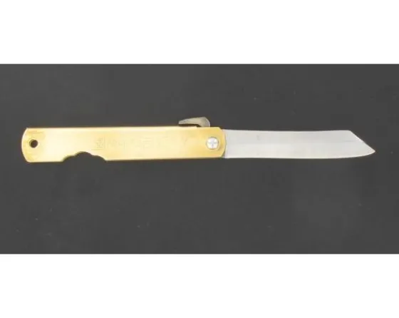Sabatier Traditionnel<Higonokami - KDB 90 Sandwich - Manche en Laiton