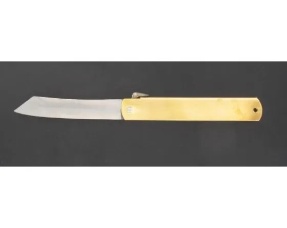 Sabatier Traditionnel<Higonokami - KDB 120 Sandwich - Manche en Laiton