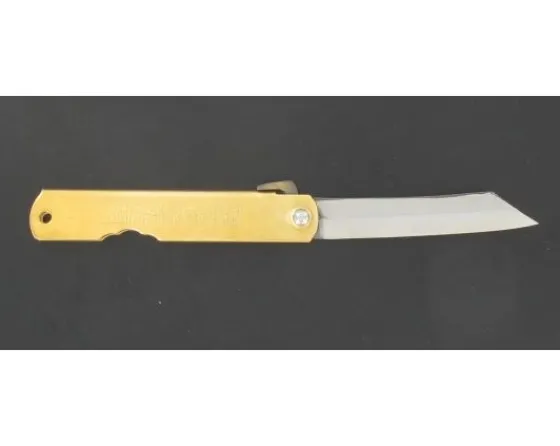 Sabatier Traditionnel<Higonokami - KDB 100 Sandwich - Manche en Laiton