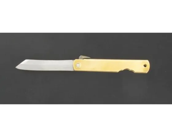 Sabatier Traditionnel<Higonokami - KDB 90 Sandwich - Manche en Laiton