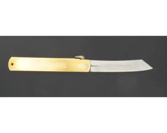 Sabatier Traditionnel<Higonokami - KDB 120 Sandwich - Manche en Laiton