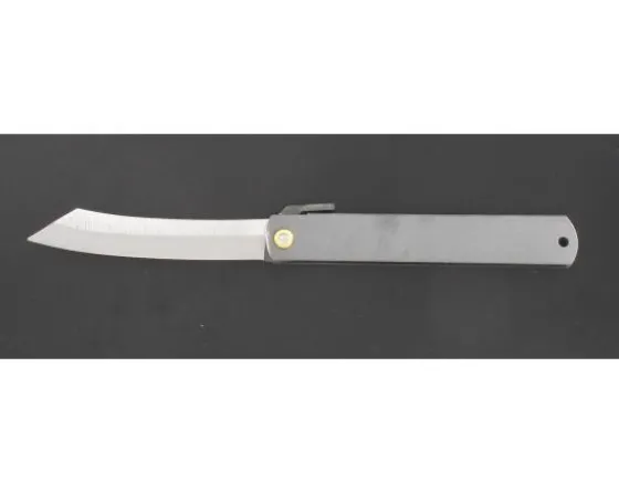 Sabatier Traditionnel<Higonokami - KDS 120 Sandwich - Manche en Acier Noir