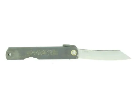 Sabatier Traditionnel<Higonokami - KDS 100 Sandwich - Manche en Acier Noir