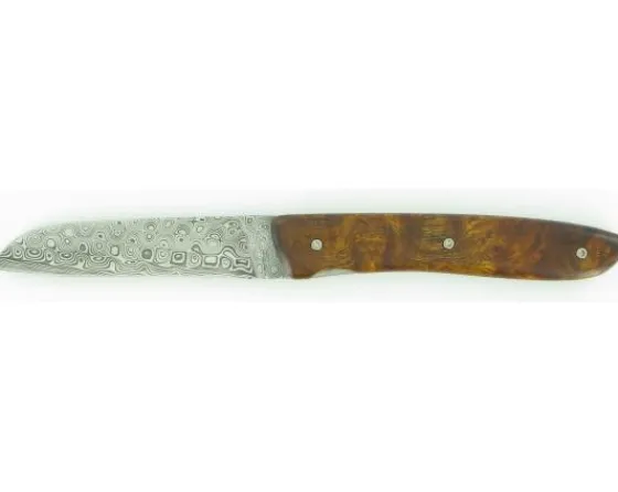 Sabatier Régional | Traditionnel<L08 Damas Loupe de Bois de Fer d'Arizona