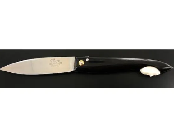 Sabatier Régional | Traditionnel<La Capucin Corne Noire - Sculpture Tête en Phacochère