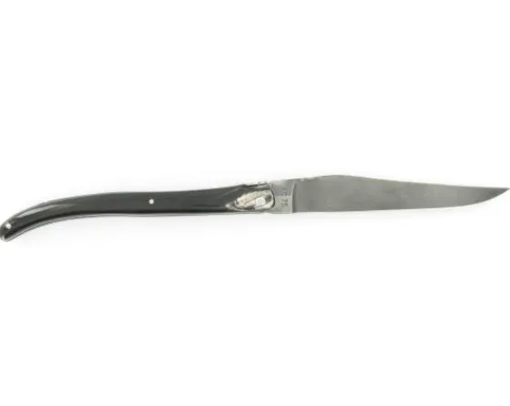 Sabatier Régional | Traditionnel<Laguiole 14 cm - Acier Carbone - Corne Plein Manche