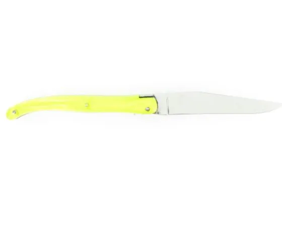 Sabatier Régional | Traditionnel<Laguiole 11 cm - manche Acrylique jaune
