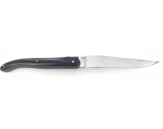 Sabatier Régional | Traditionnel<Laguiole 12 cm - Plein Manche - Ebène - Abeille Ciselée