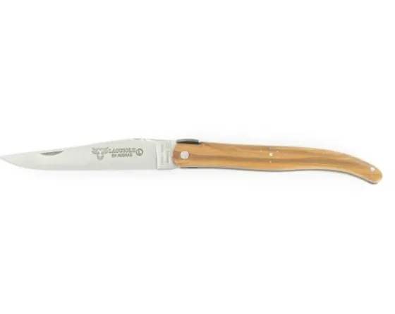 Sabatier Traditionnel | Laguiole<Laguiole 12 cm- Trèfle - Olivier Plein Manche