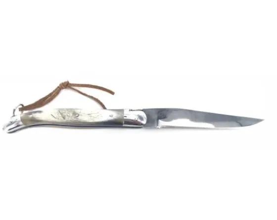 Sabatier Régional | Traditionnel<Laguiole Tradition 11 cm - 2 mitres - Corne d'Aubrac - Lame Brute de Forge