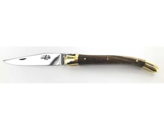 Sabatier Régional | Traditionnel<Laguiole Tradition 9 cm - 2 mitres laiton - Pistachier