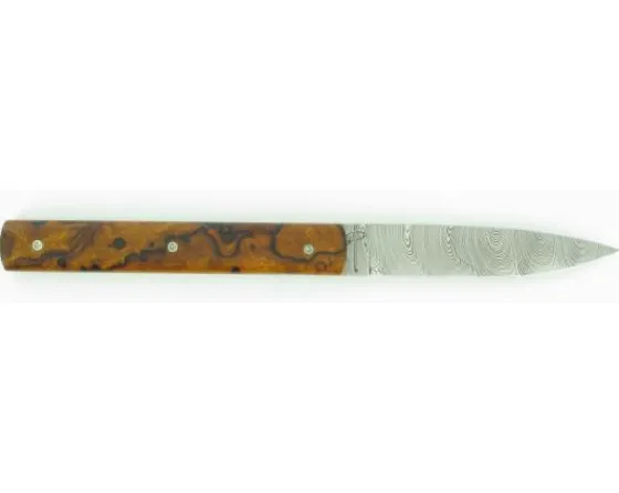 Sabatier Régional | Traditionnel<Le Français - Damas - Loupe de Bois de Fer d'Arizona