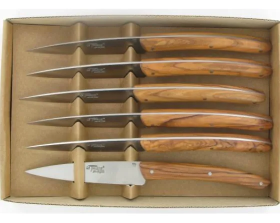 Sabatier Le Thiers®<Le Thiers ® Table Campagne Olivier - coffret de 6 pièces