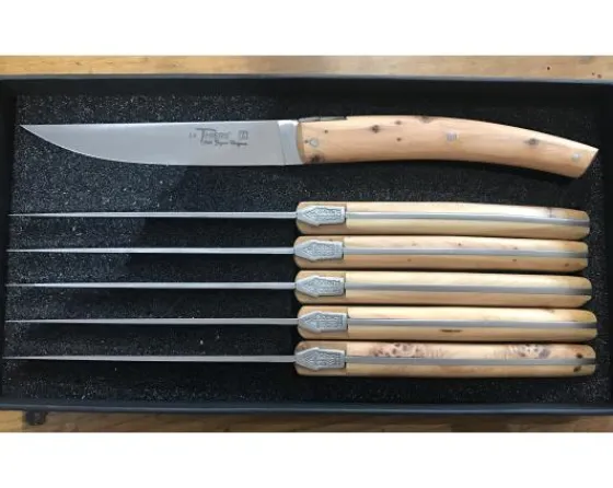 Sabatier Le Thiers®<Le Thiers Pirou Table Genévrier - coffret de 6 pièces