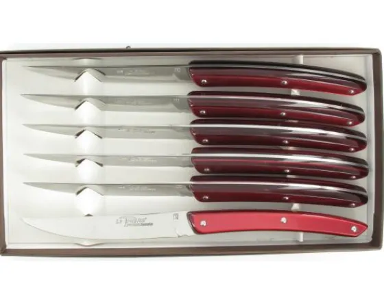 Sabatier Le Thiers®<Le Thiers Table - coffret de 6 pièces - Rouge Acrylique