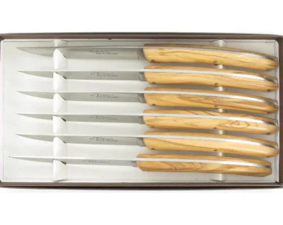 Sabatier Le Thiers®<Le Thiers Table - Olivier - coffret de 6 pièces