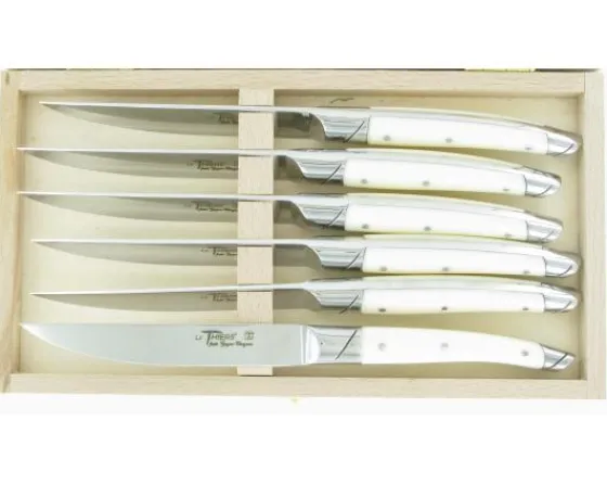 Sabatier Le Thiers®<Le Thiers Table Acrylique Blanc - coffret de 6 pièces