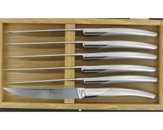 Sabatier Le Thiers®<Le Thiers Table Inox sablé - coffret de 6 pièces