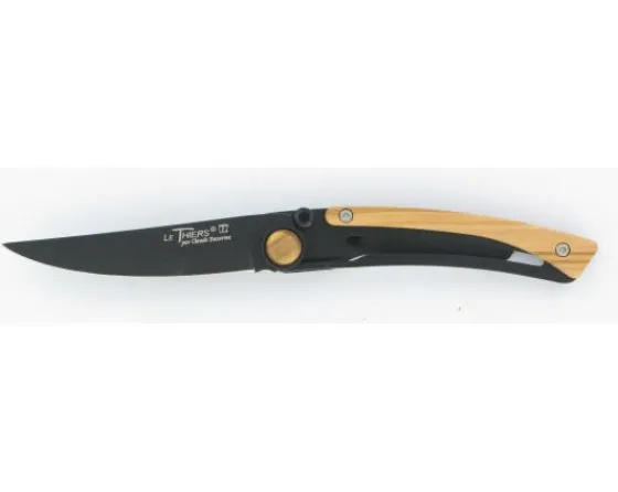 Sabatier Régional | Traditionnel<Liner Bois Olivier - Noir Total