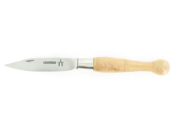 Sabatier Régional | Traditionnel<Nontron Virole n° 25 - Boule - Ciselé - Manche en Genévrier