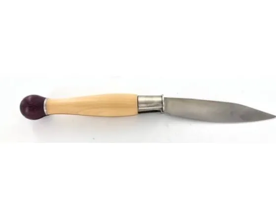 Sabatier Régional | Traditionnel<Nontron Virole n° 25 - Boule - Manche en Buis - Amarante