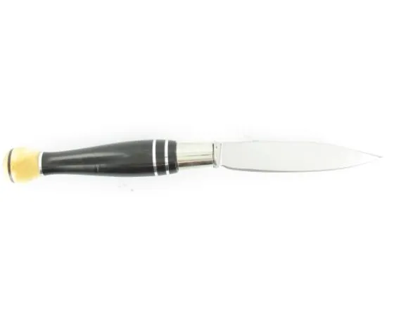 Sabatier Régional | Traditionnel<Nontron Virole n° 25 - Boule - Manche en Ebène, Buis et aluminium