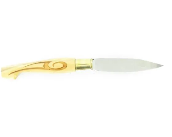 Sabatier Régional | Traditionnel<Nontron Virole n° 25 - Ethnique - Manche en Buis