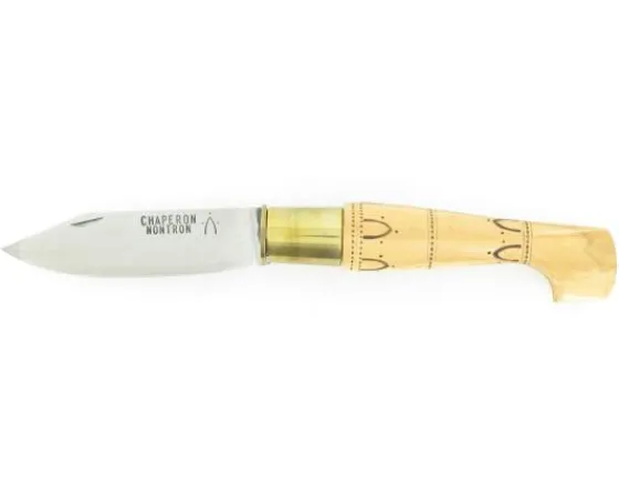 Sabatier Régional | Traditionnel<Nontron Virole n° 50 - Sabot - Manche en buis avec pyrogravure