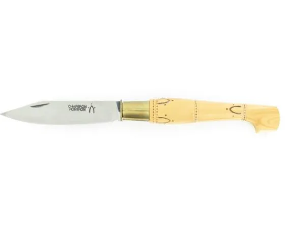 Sabatier Régional | Traditionnel<Nontron Virole n° 30 - Sabot - Manche en Buis avec pyrogravure