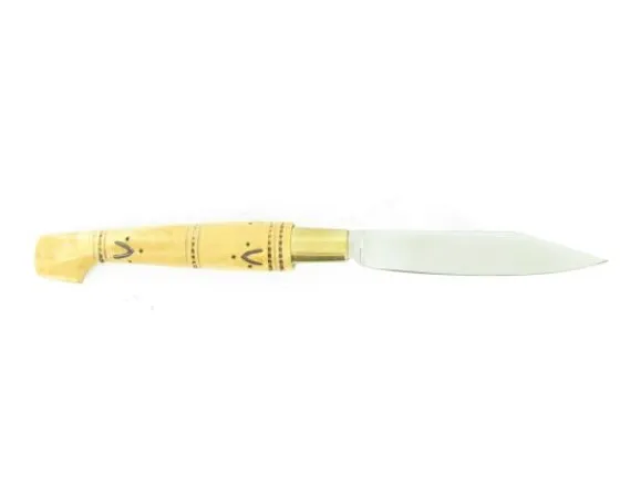 Sabatier Régional | Traditionnel<Nontron Virole n° 12 - Sabot - Manche en Buis avec pyrogravure