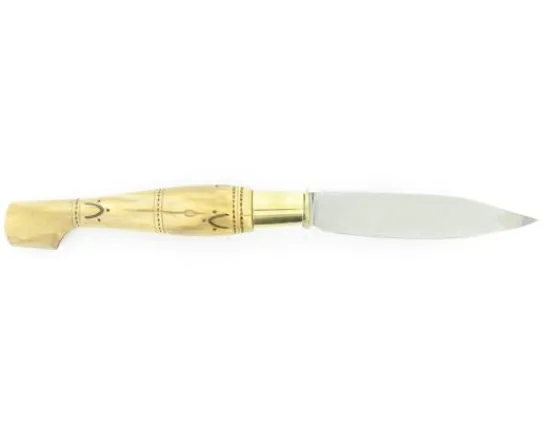 Sabatier Régional | Traditionnel<Nontron Virole n° 25 - Sabot - Manche en Buis avec pyrogravure