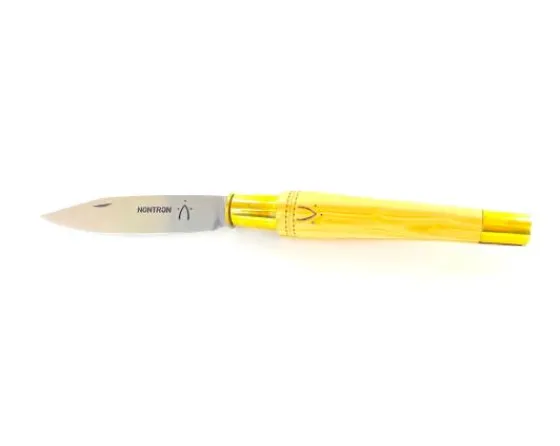 Sabatier Régional | Traditionnel<Nontron Virole n° 25 Double virole Manche en buis pyrogravure