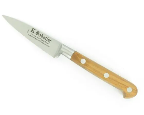 Sabatier Couteaux Lame Carbone | Couteaux D’office<Office 7 cm - Acier Carbone - Manche Olivier