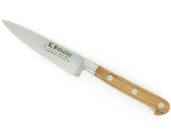 Sabatier Couteaux Lame Carbone | Couteaux D’office<Office 10 cm - Acier Carbone - Manche Olivier