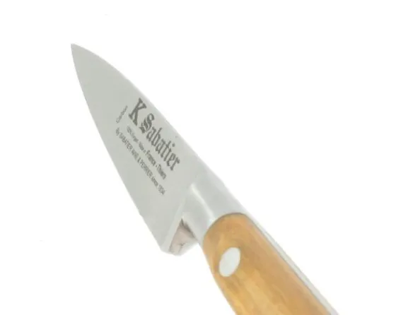 Sabatier Couteaux Lame Carbone | Couteaux D’office<Office 7 cm - Acier Carbone - Manche Olivier