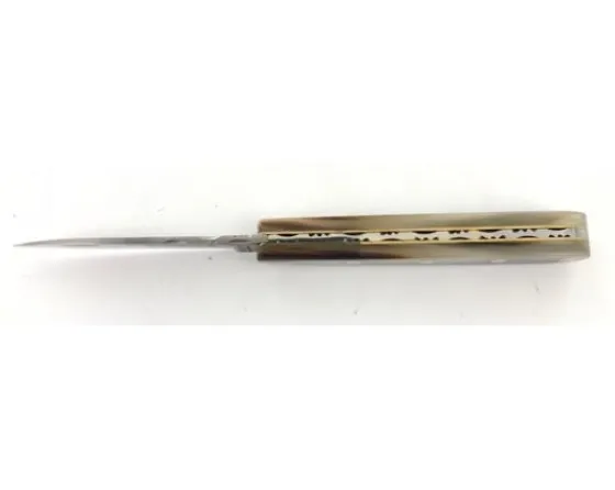 Sabatier Régional | Traditionnel<Rouennais 11 cm - Corne Blonde - Guilloché