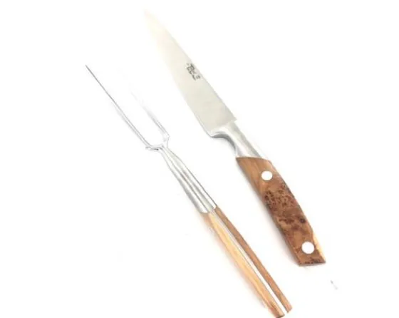 Sabatier Couteaux Lame Acier Inoxydable | Couteaux En Boite Cadeau<Service à Découper Baïonnette - Le Thiers par Goyon - Manche Genévrier