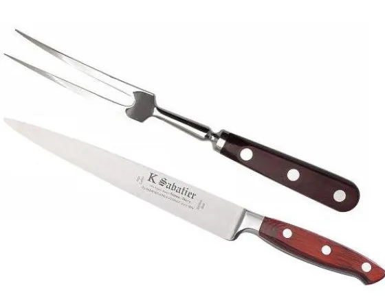 Sabatier Couteaux Lame Acier Inoxydable | Couteaux En Boite Cadeau<Service à Découper Courbe